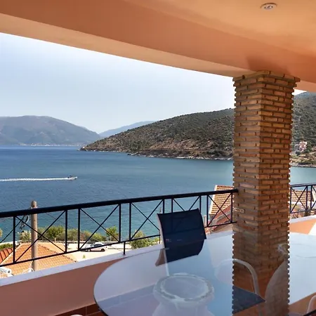Natassa Penthouse Sea View 30m From Sea Appartamento Agia Efimia