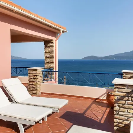 דירה Natassa Penthouse Sea View 30m From Sea