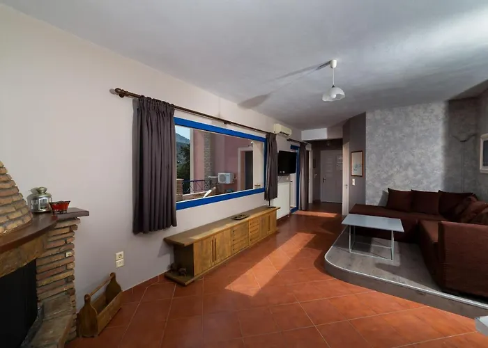 公寓 Natassa Penthouse Sea View 30m From Sea Agia Efimia