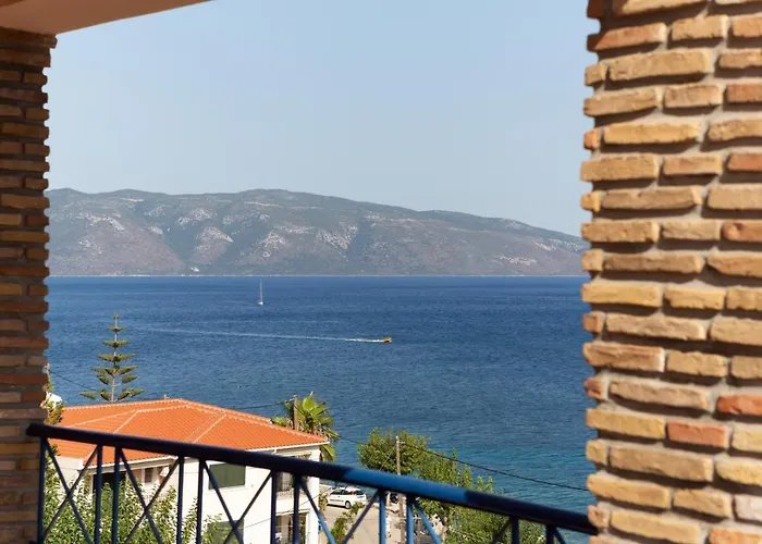 Natassa Penthouse Sea View 30m From Sea 公寓 *