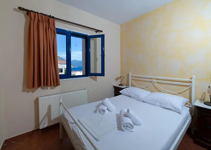 公寓 Natassa Penthouse Sea View 30m From Sea Agia Efimia