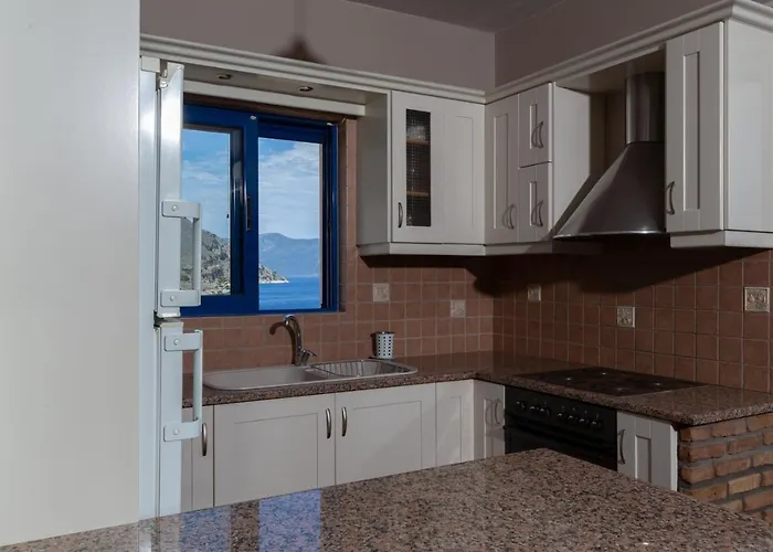 公寓 Natassa Penthouse Sea View 30m From Sea Agia Efimia
